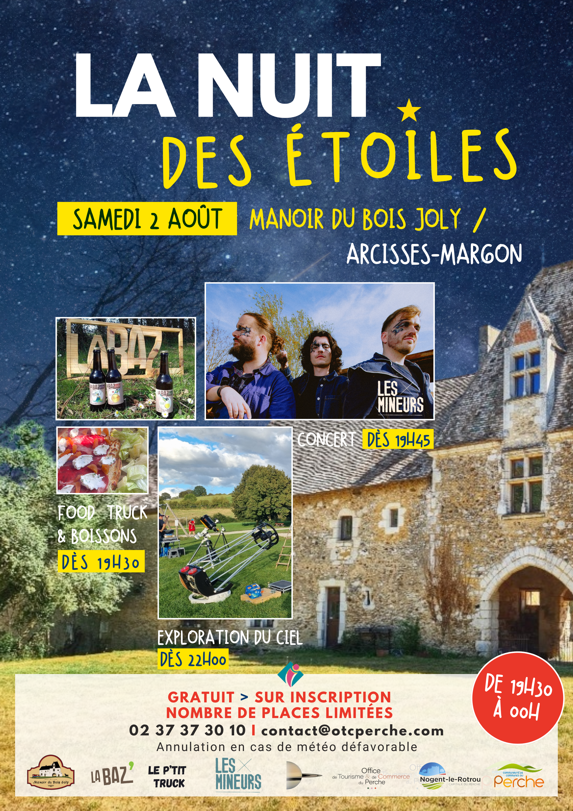 la CdC du Perche : NUIT DES ETOILES