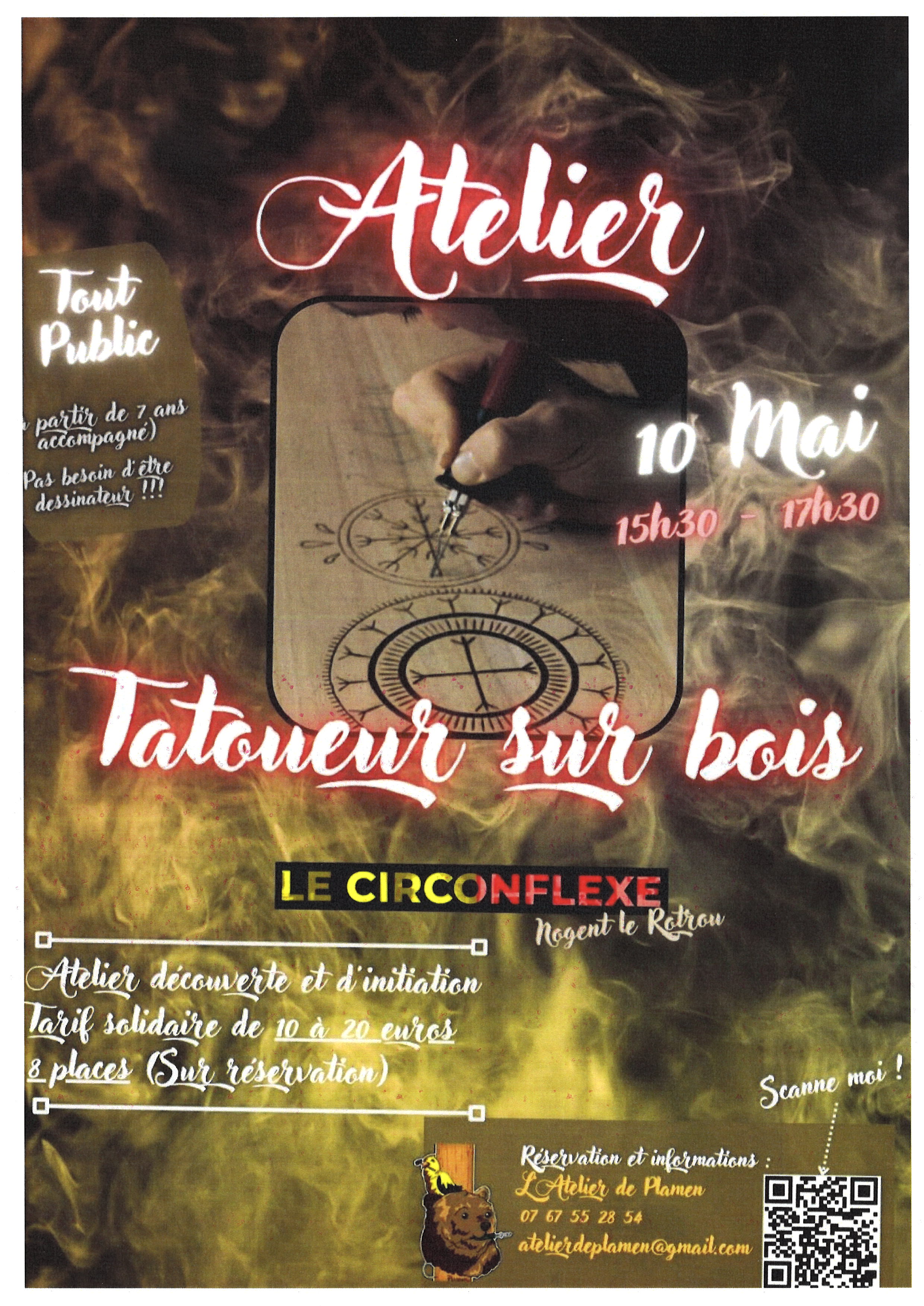 la CdC du Perche : Tatoueur sur bois