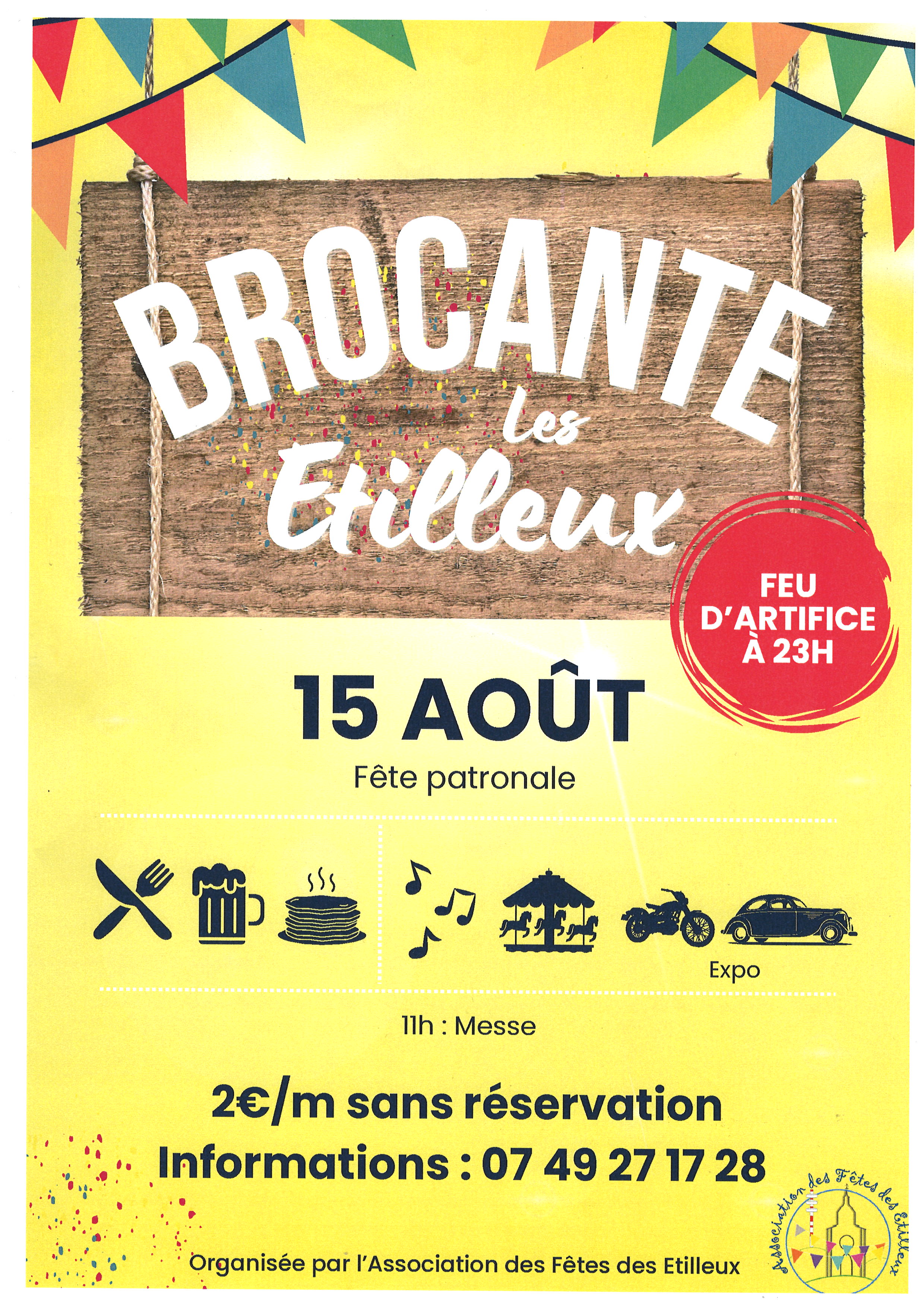 la CdC du Perche : Brocante & Fête de village - Les Etilleux