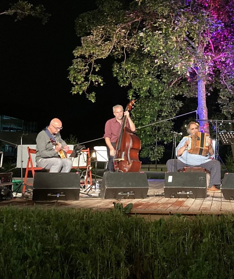 la CdC du Perche : Concert à la Guinguette - Norbert jazz trio
