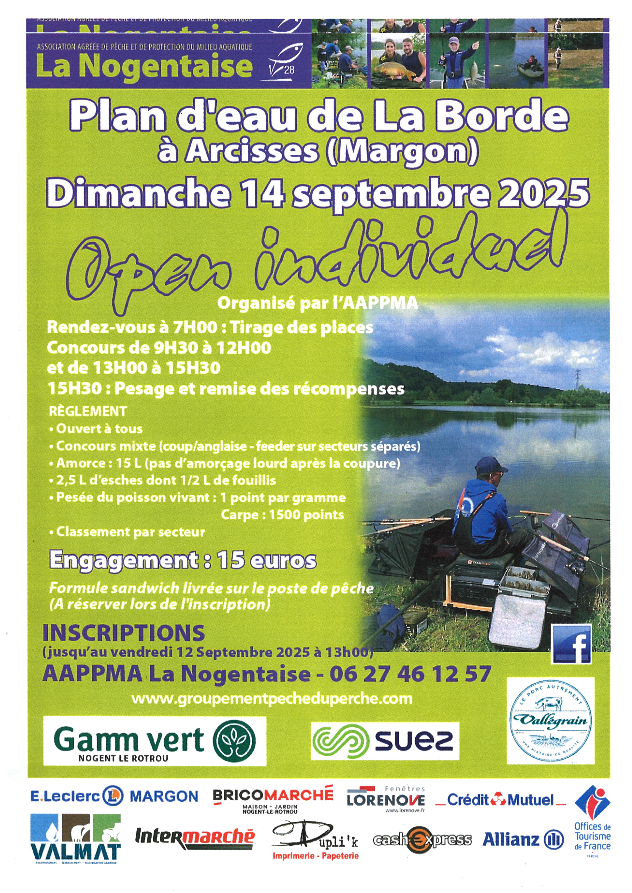 la CdC du Perche : Concours de pêche