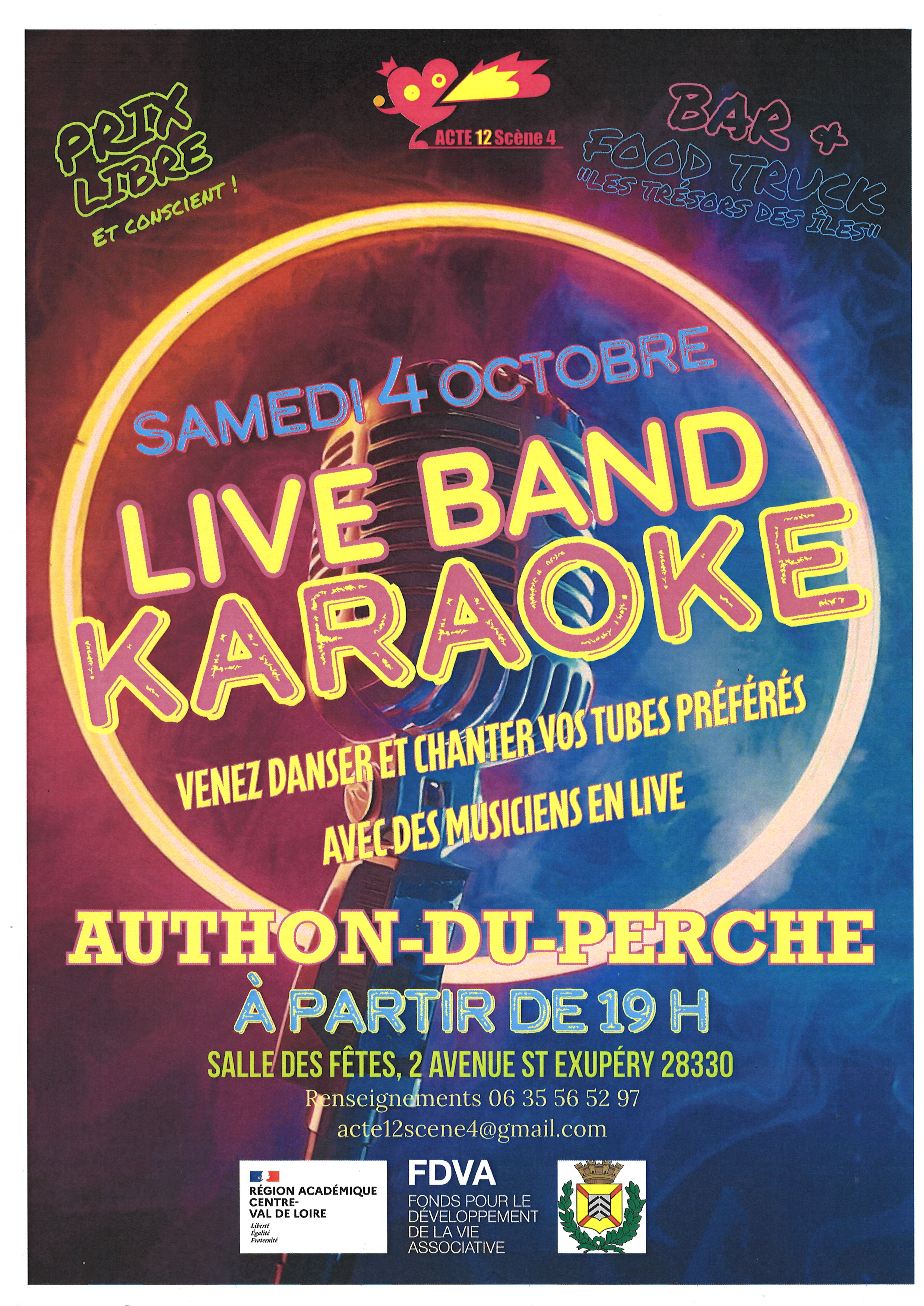 la CdC du Perche : Live Band Karaoké