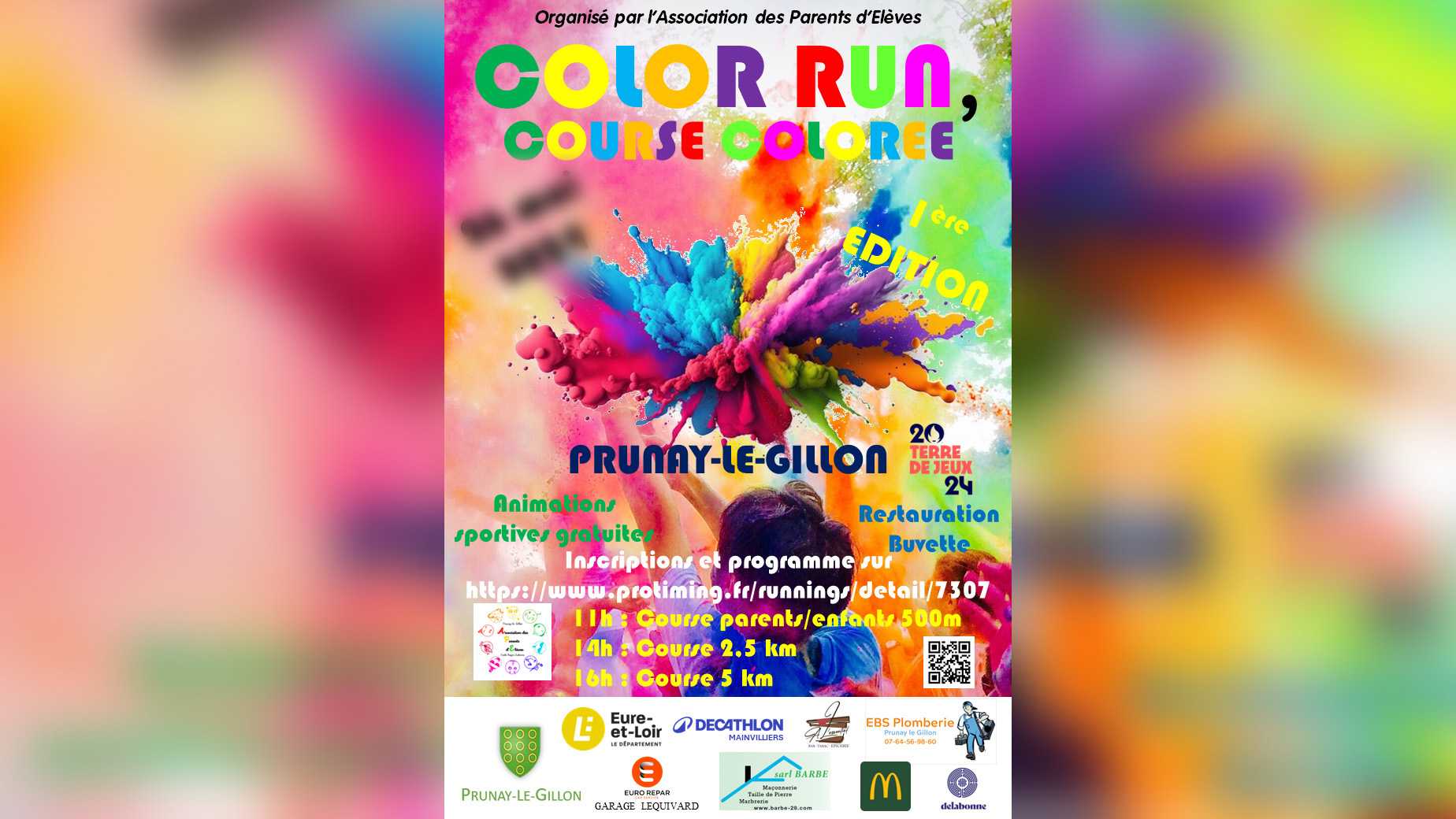 Color Run de Prunay-le-Gillon
