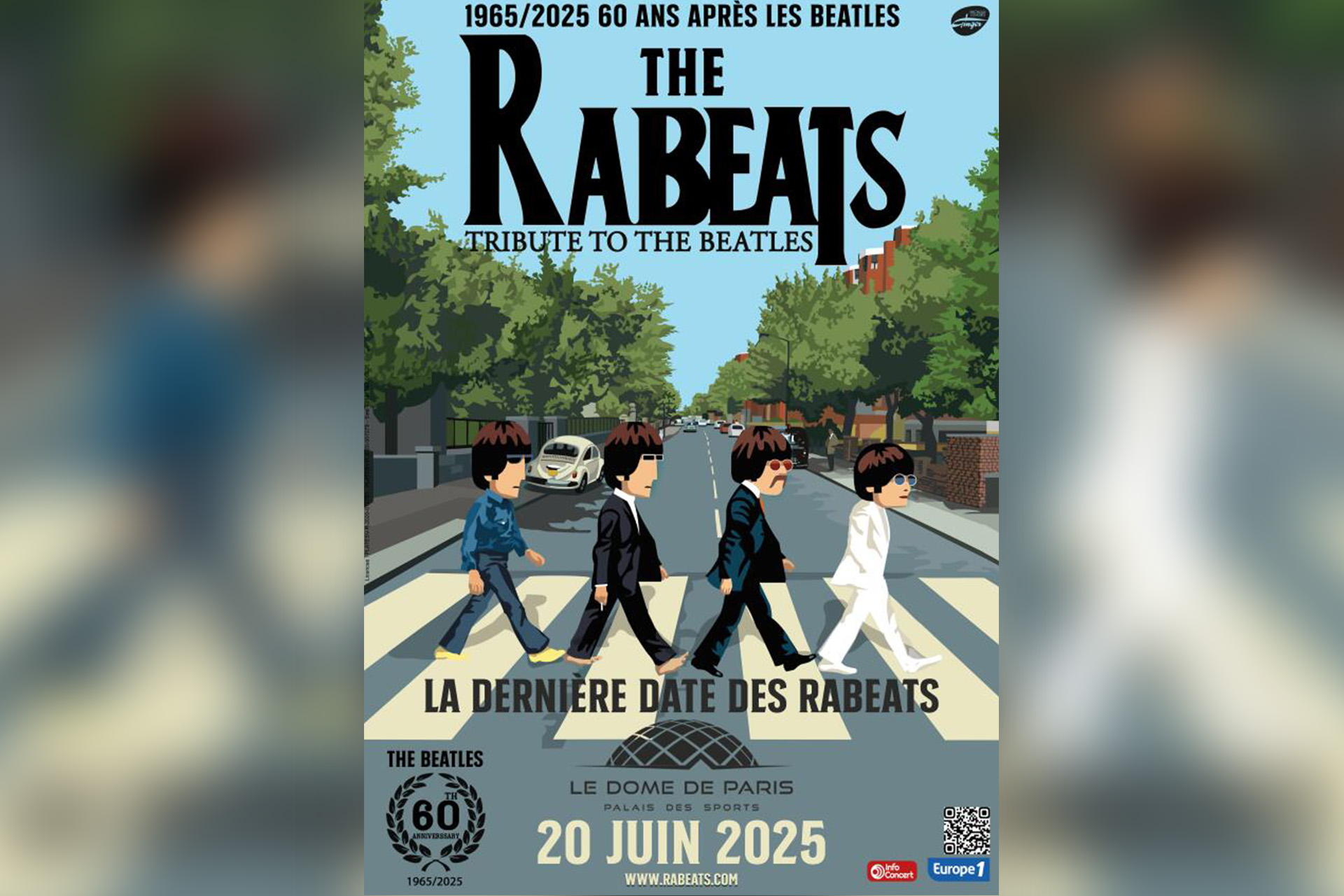 Concert : THE RABEATS - Tribute to the Beatles