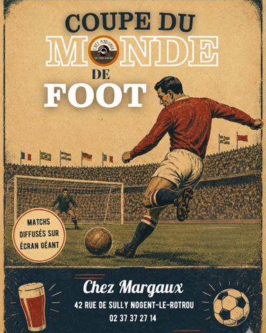 la CdC du Perche : Coupe du Monde de Foot chez Margaux