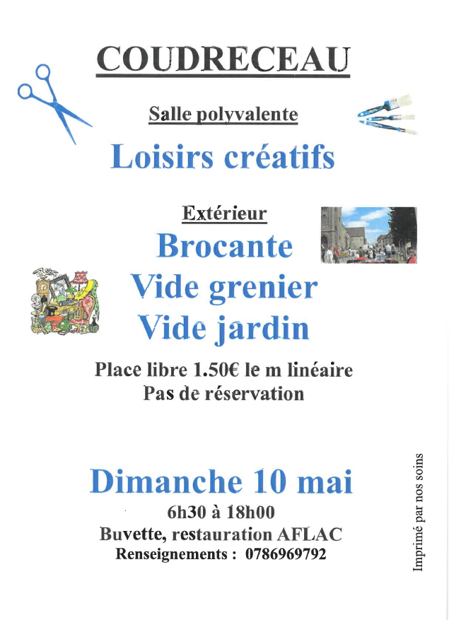 la CdC du Perche : Brocante - Coudreceau