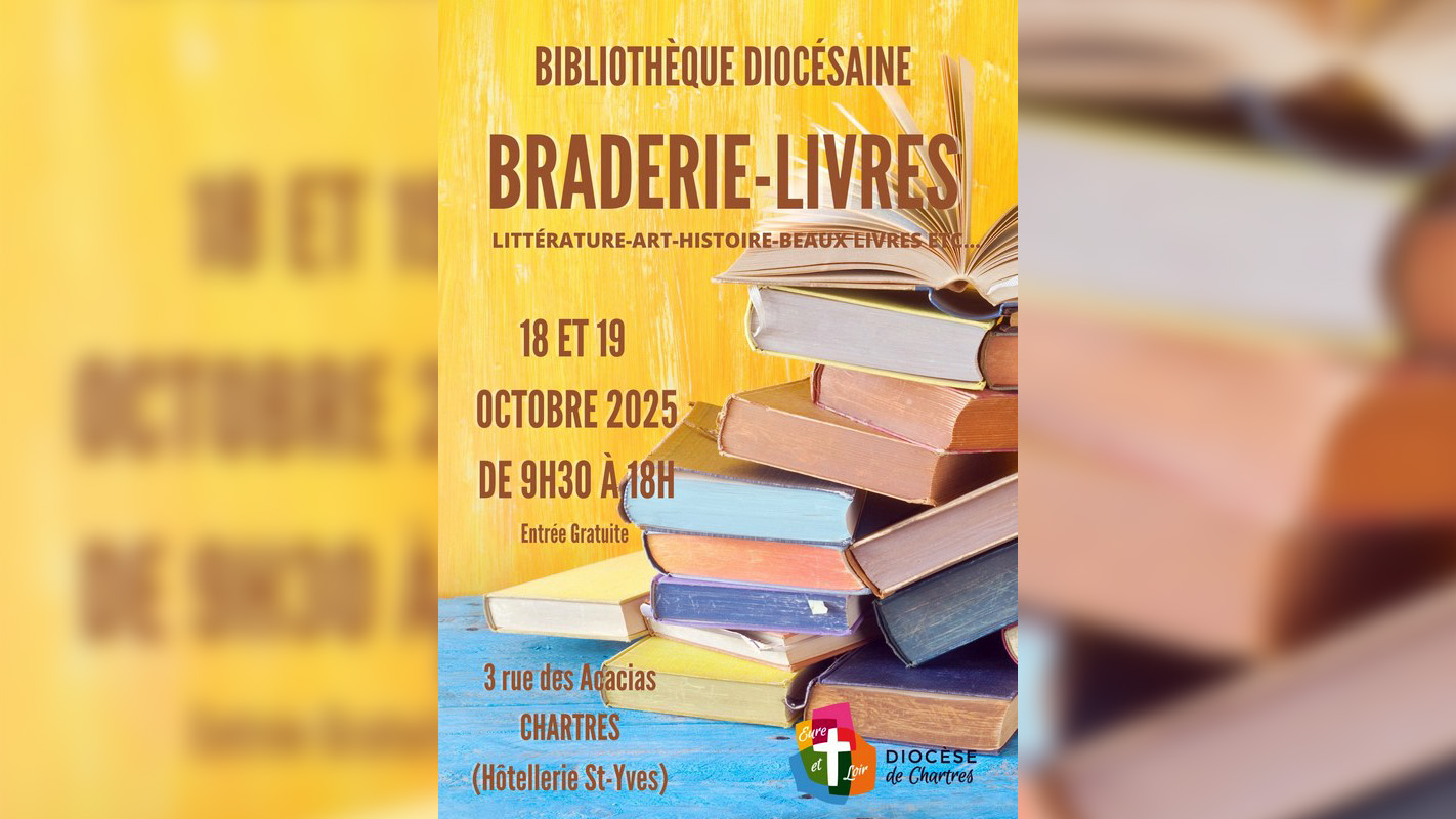Vente-braderie - Livres et revues de la Bibliothèque diocésaine