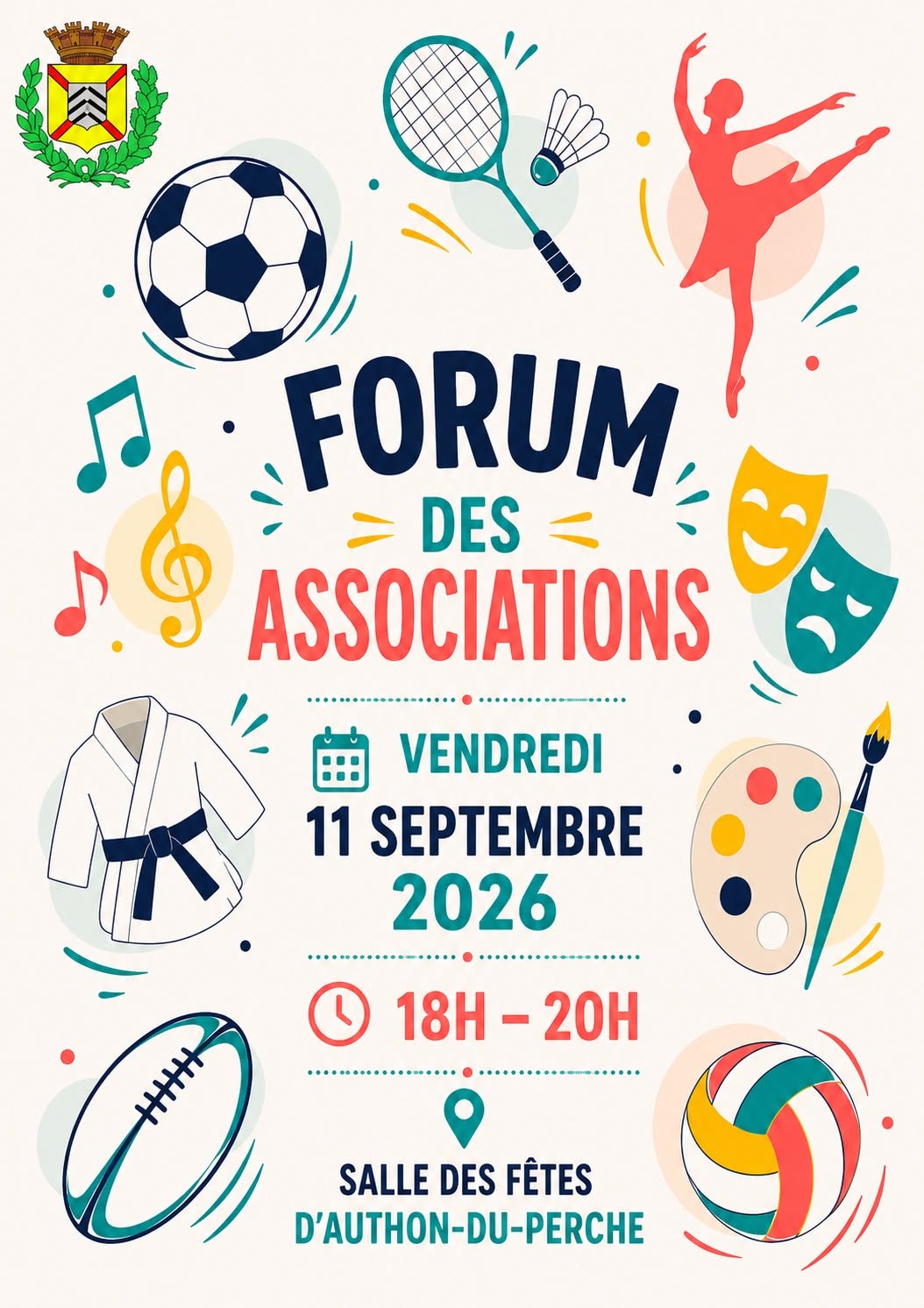 la CdC du Perche : Forum des associations 2026