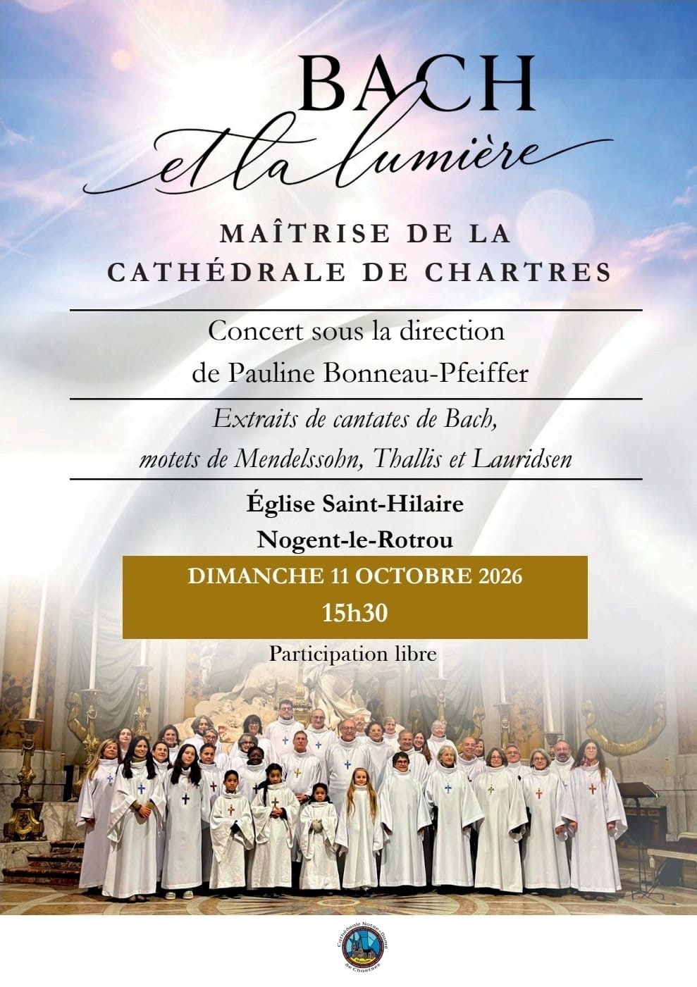 la CdC du Perche : Concert - Bach et la lumière