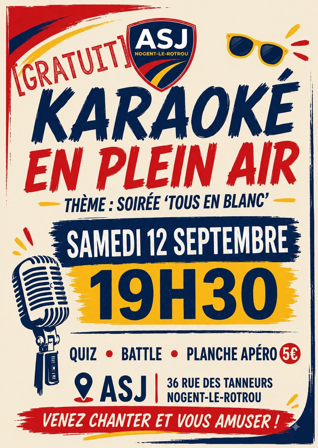 la CdC du Perche : Soirée Karaoké à ASJ