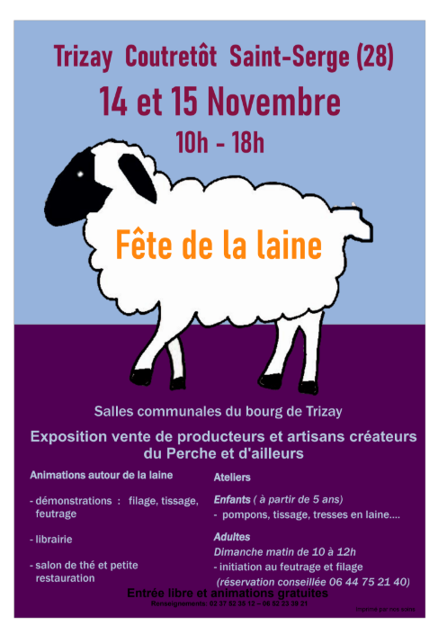 la CdC du Perche : Fête de la Laine