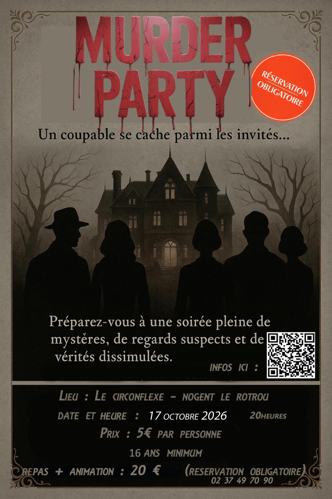 la CdC du Perche : Murder Party
