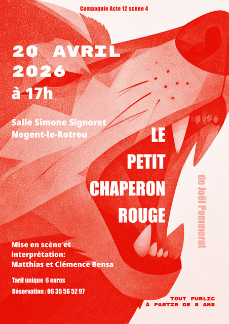 la CdC du Perche : Spectacle Le Petit Chaperon Rouge