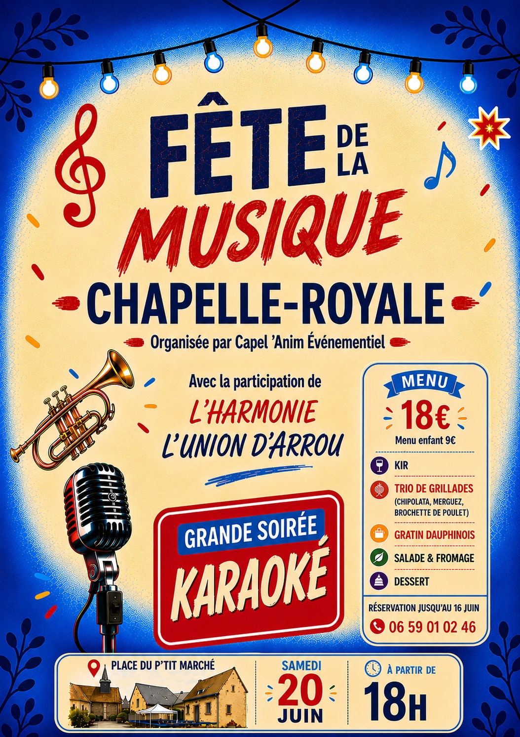 la CdC du Perche : Fête de la musique à Chapelle-Royale