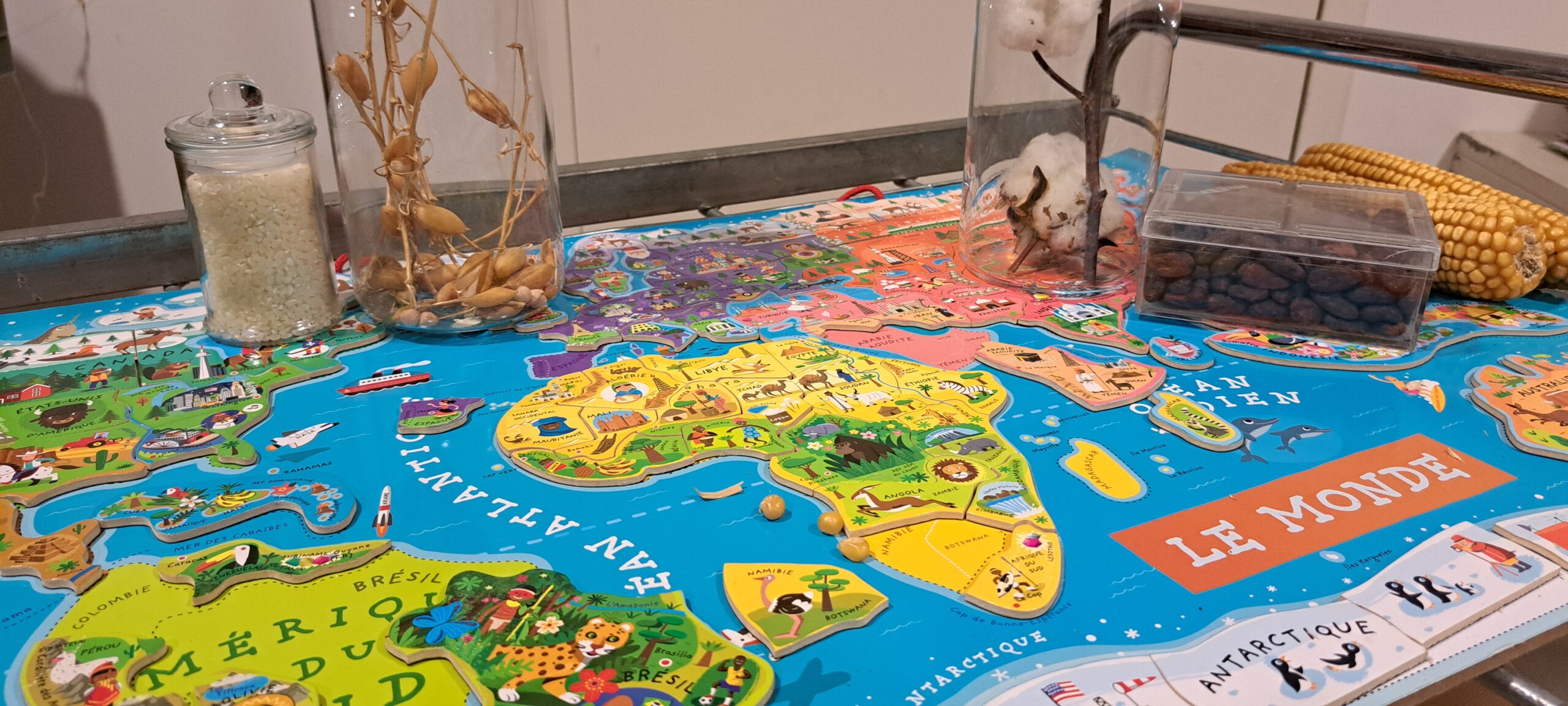 Ateliers vacances au Compa : Autour du monde