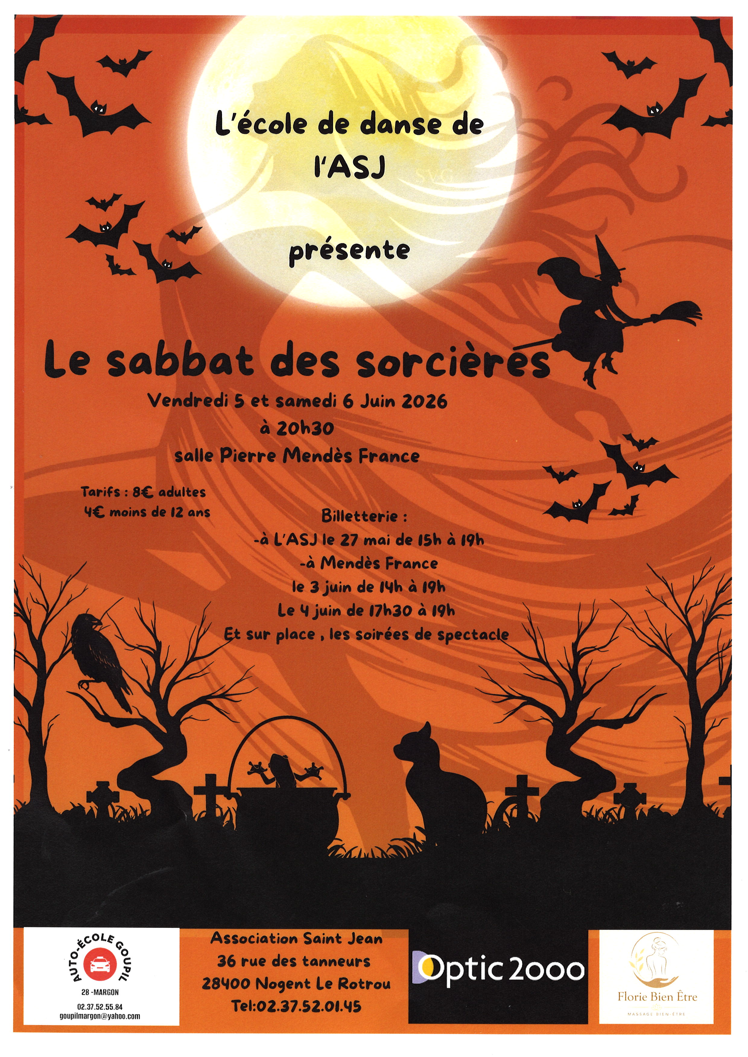 la CdC du Perche : Spectacle de danse de l'ASJ
