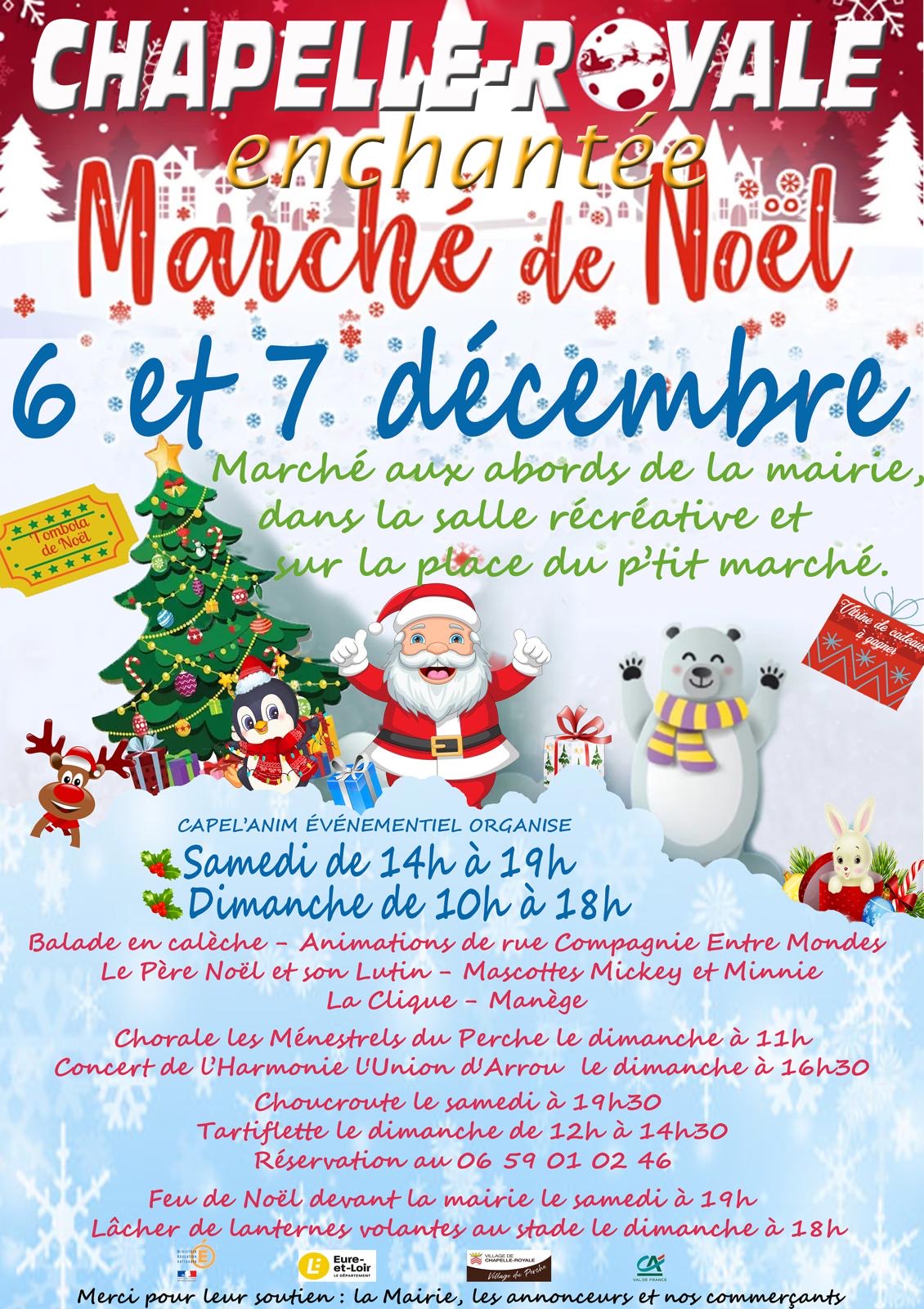 Marché de Noël 2025 I Chapelle-Royale