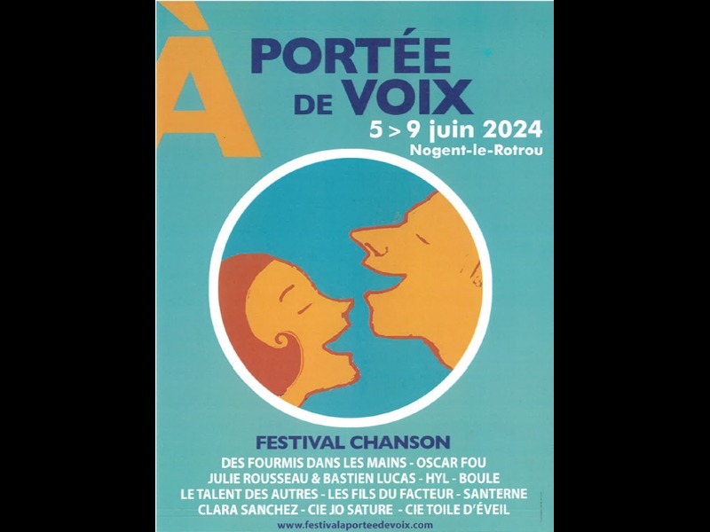 la CdC du Perche : Festival à Portée de Voix 2024 - Festival Chanson