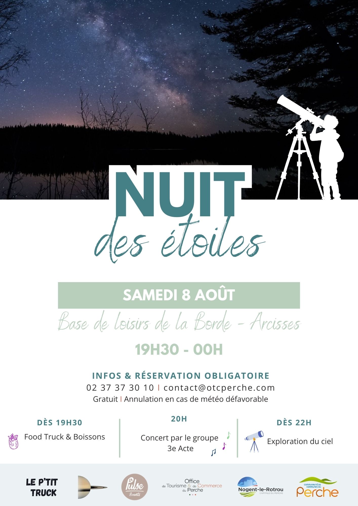 la CdC du Perche : Nuit des étoiles