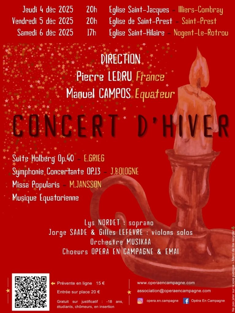 Concert d'hiver par Opéra en Campagne