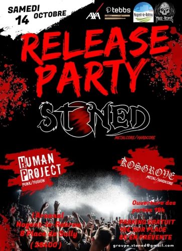 la CdC du Perche : Concert I Release Party avec Stoned, Human Project & Kosgrove