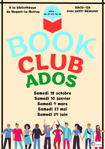 la CdC du Perche : Book club ados