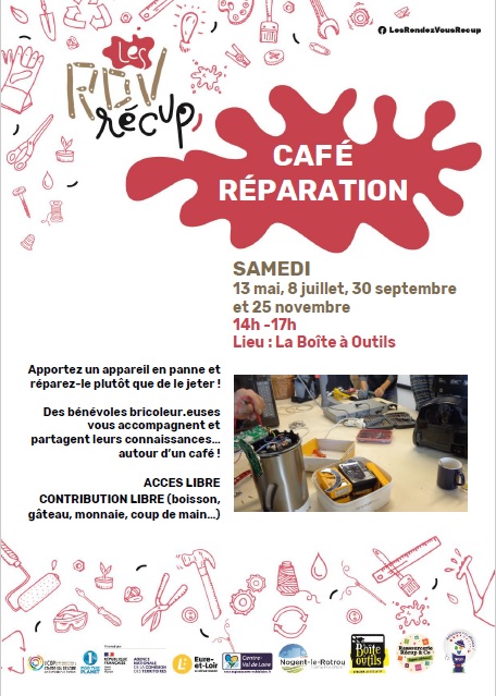 la CdC du Perche : Café Réparation