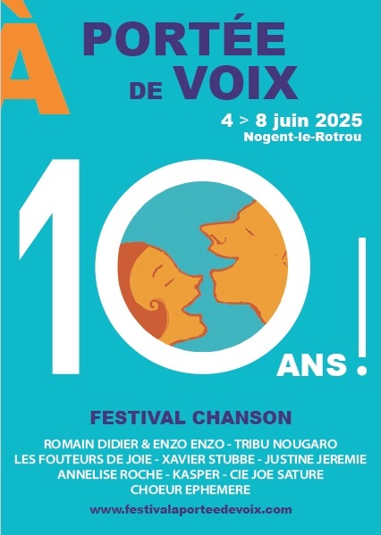 la CdC du Perche : Festival à Portée de Voix 2025 - Festival Chanson