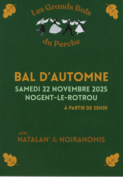 la CdC du Perche : Bal d'automne 2025