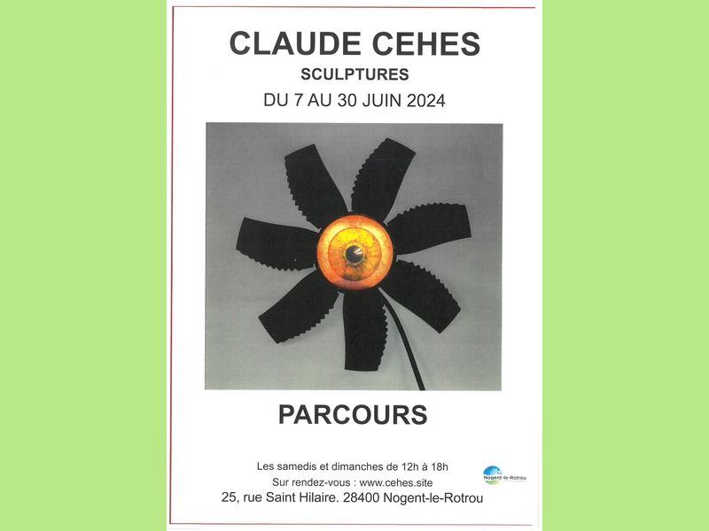 la CdC du Perche : Claude CEHES I Exposition Sculpture