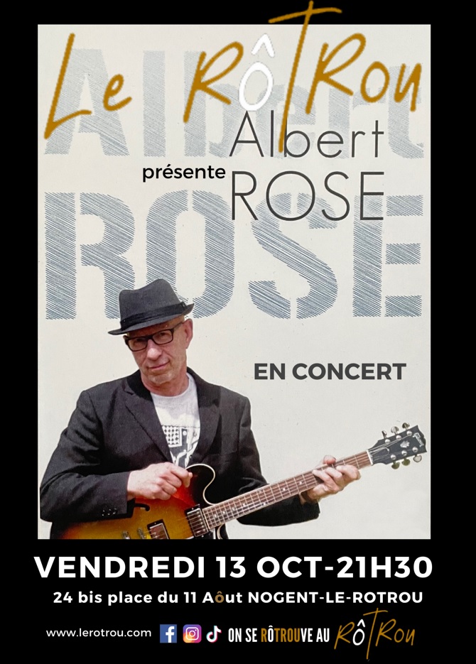 la CdC du Perche : Concert I Albert présente Rose
