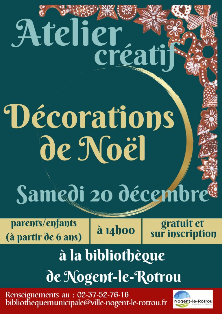 Atelier créatif - Décorations de Noël