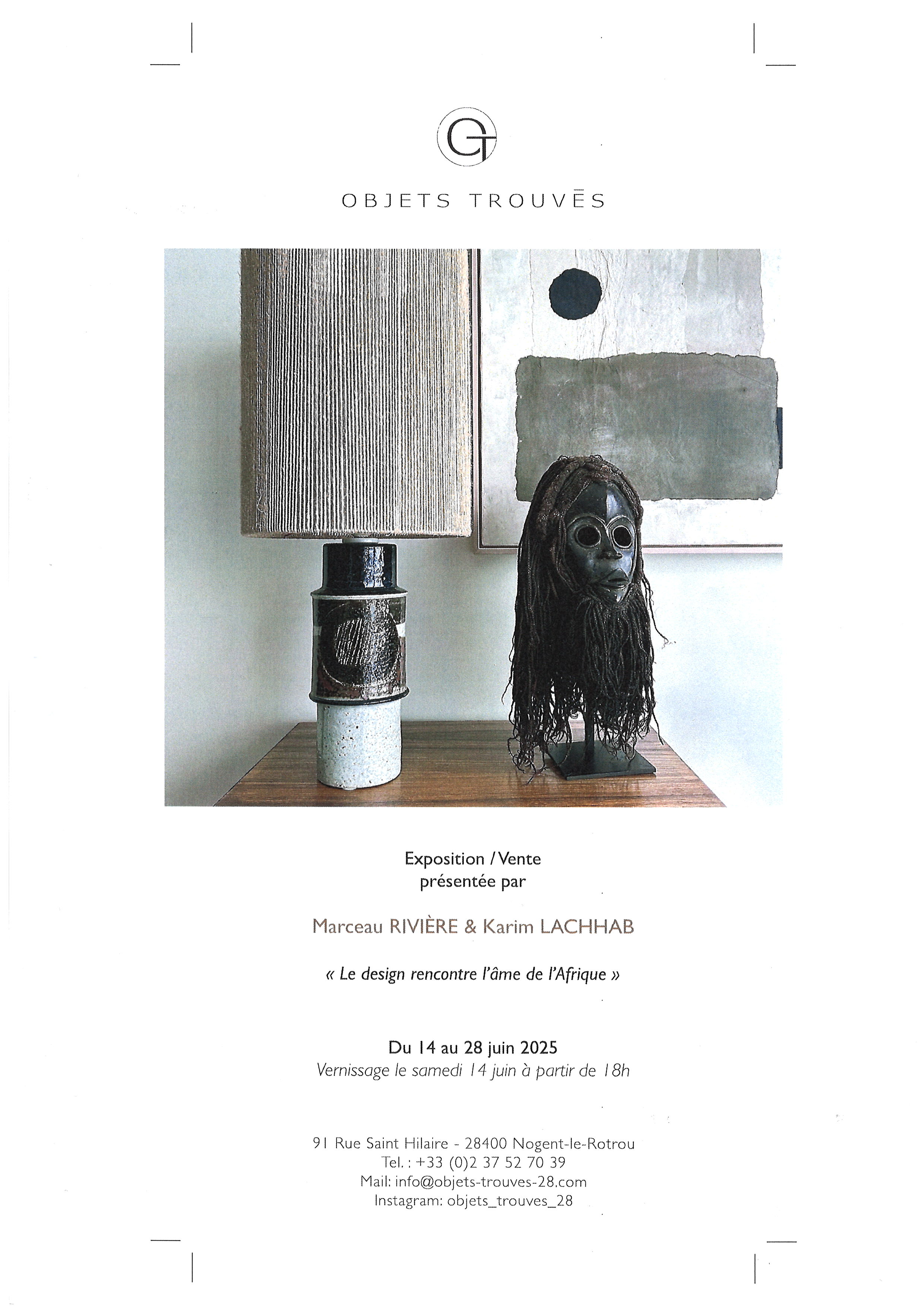 la CdC du Perche : Exposition Vente chez Objets Trouvés
