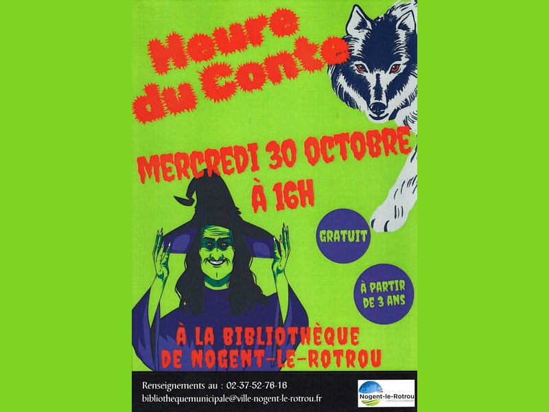 la CdC du Perche : Heure du conte I Halloween 2024