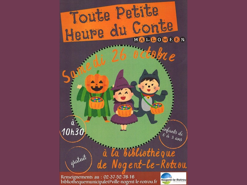 la CdC du Perche : Toute petite heure du conte Halloween