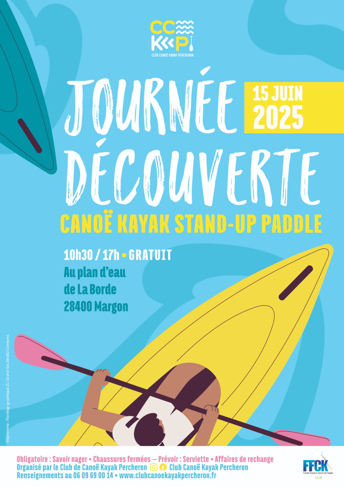 la CdC du Perche : Journée Découverte I Canoë - Kayak - Stand-up - Paddle