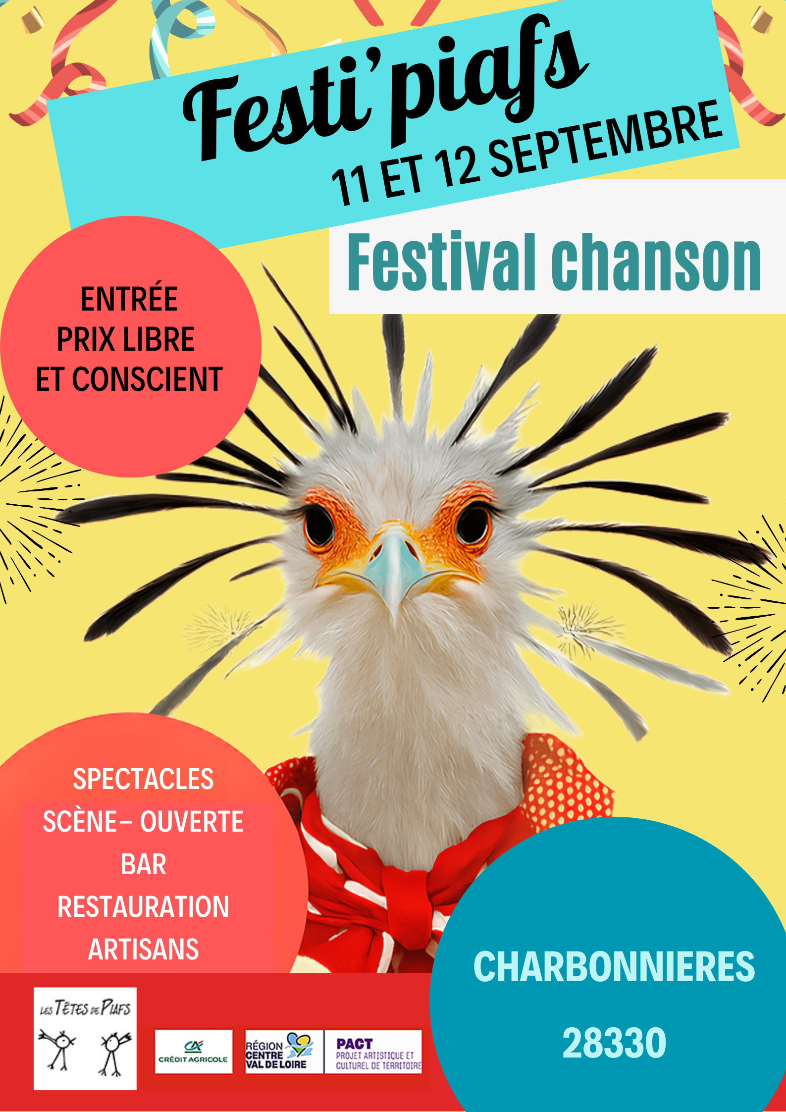 la CdC du Perche : Festi'Piafs 2026