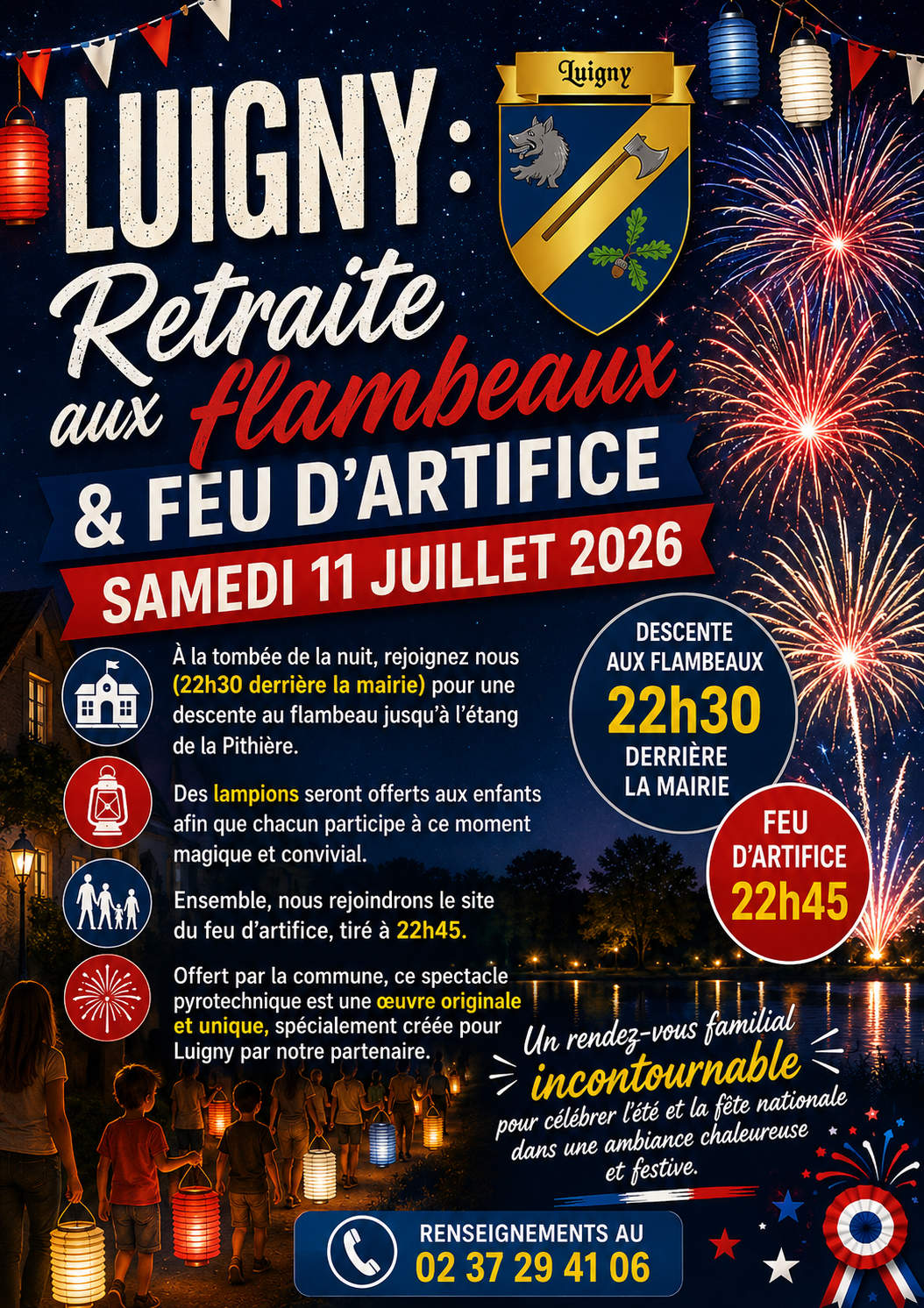 la CdC du Perche : Fête nationale 11 Juillet 2026 - REPORTÉE samedi 12 Septembre