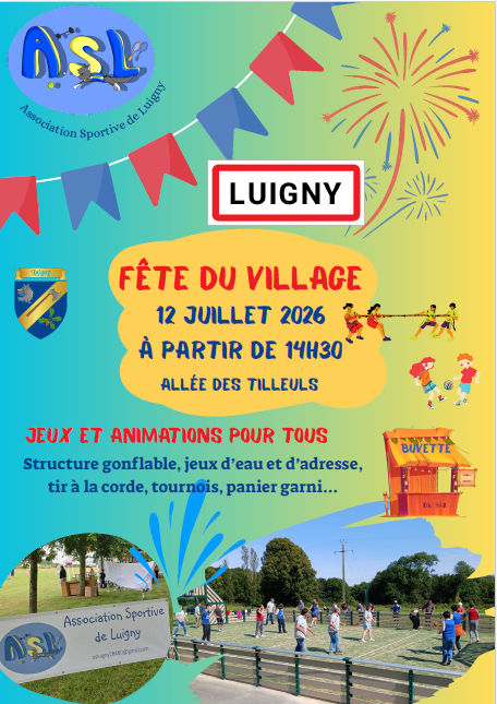 la CdC du Perche : Fête du village 12 juillet 2026