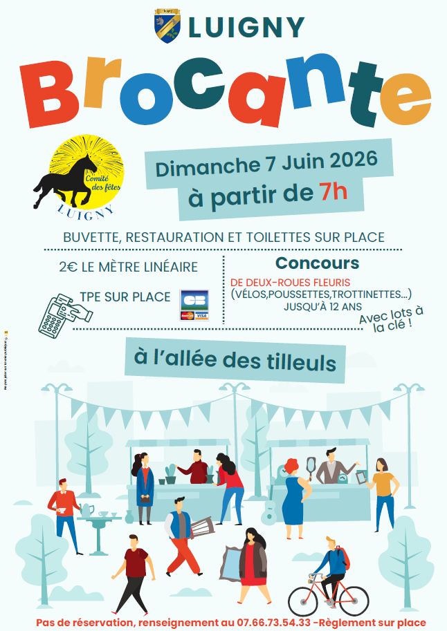 la CdC du Perche : Brocante - Luigny