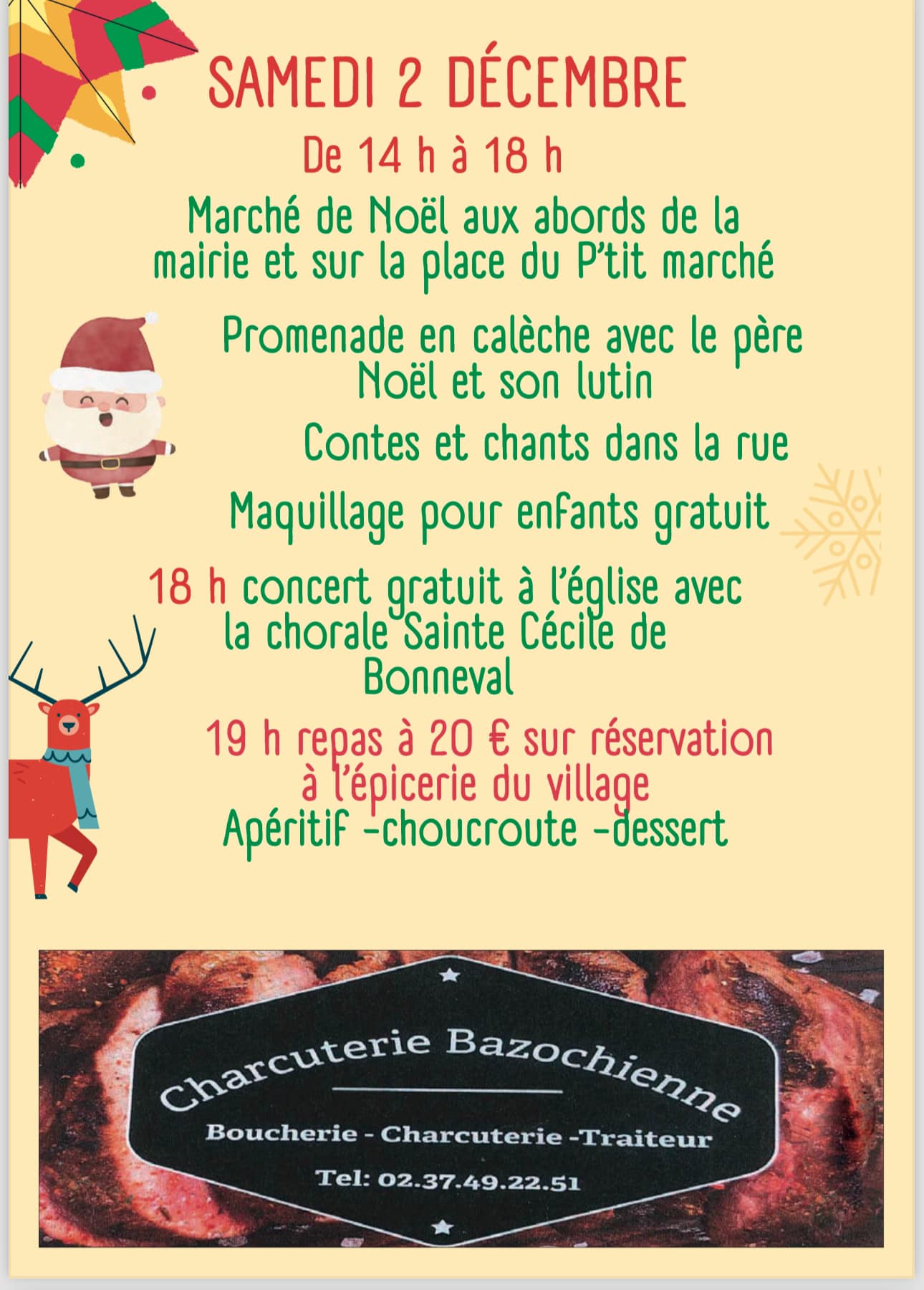 la CdC du Perche : Marché de Noël I Chapelle-Royale