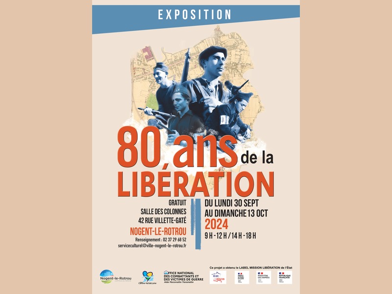 la CdC du Perche : Exposition 80 ans de la Libération