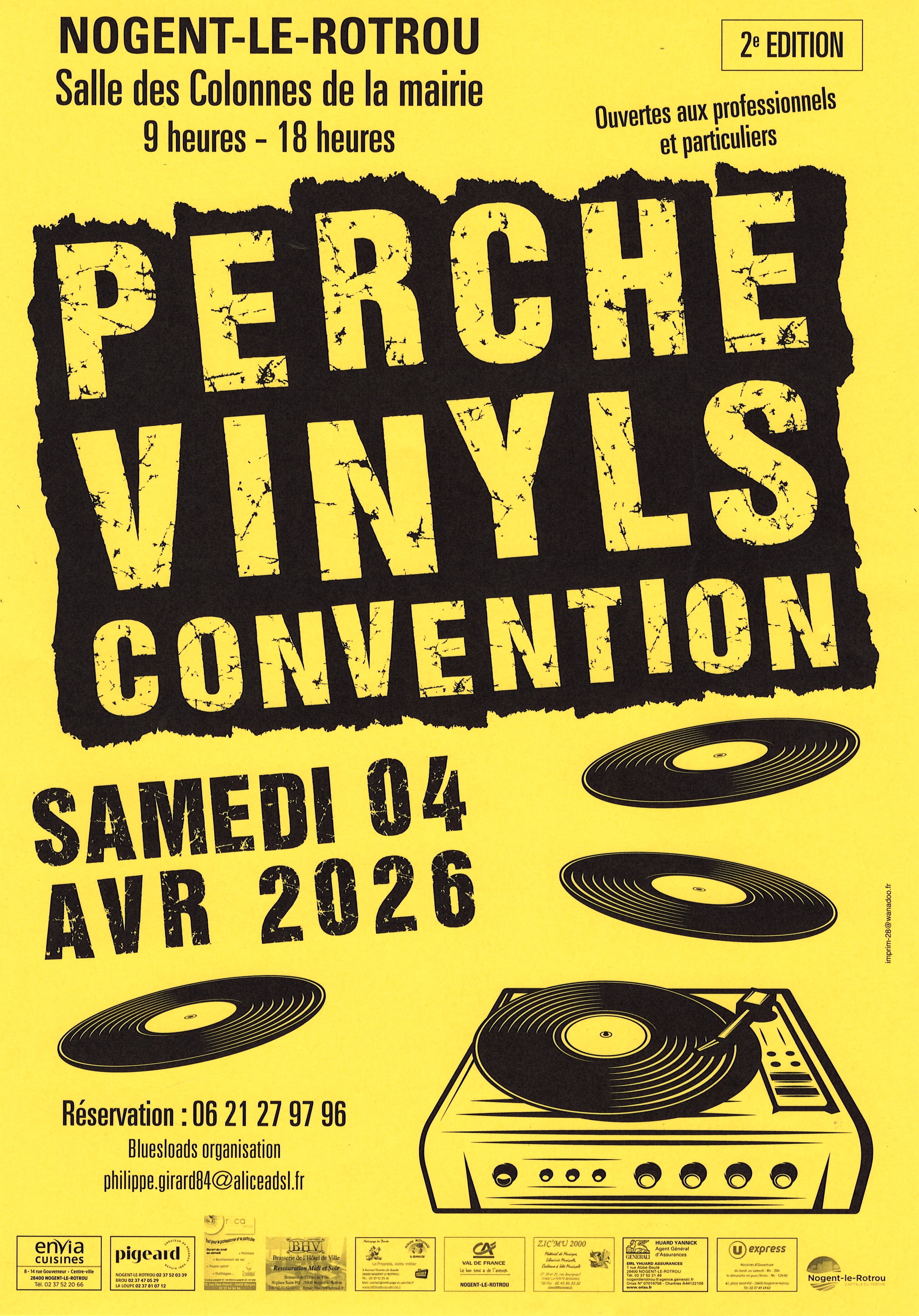 la CdC du Perche : Perche Vinyls Convention