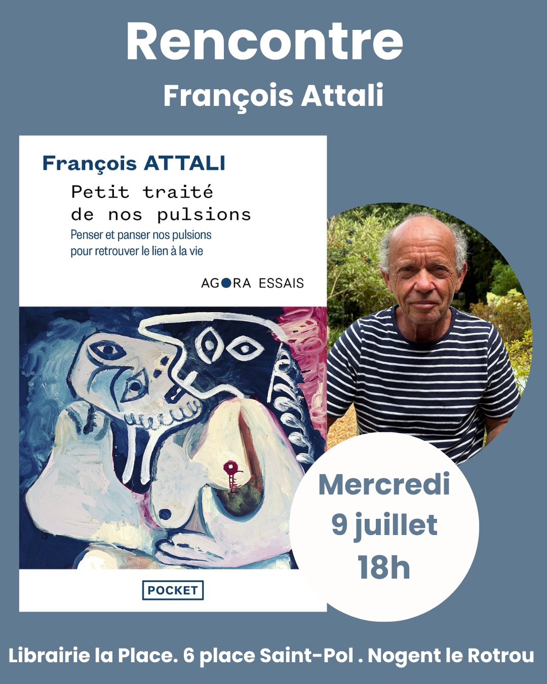 la CdC du Perche : Rencontre avec le psychanalyste François Attali