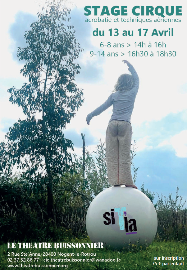 la CdC du Perche : Stage de Cirque - Théâtre Buissonnier