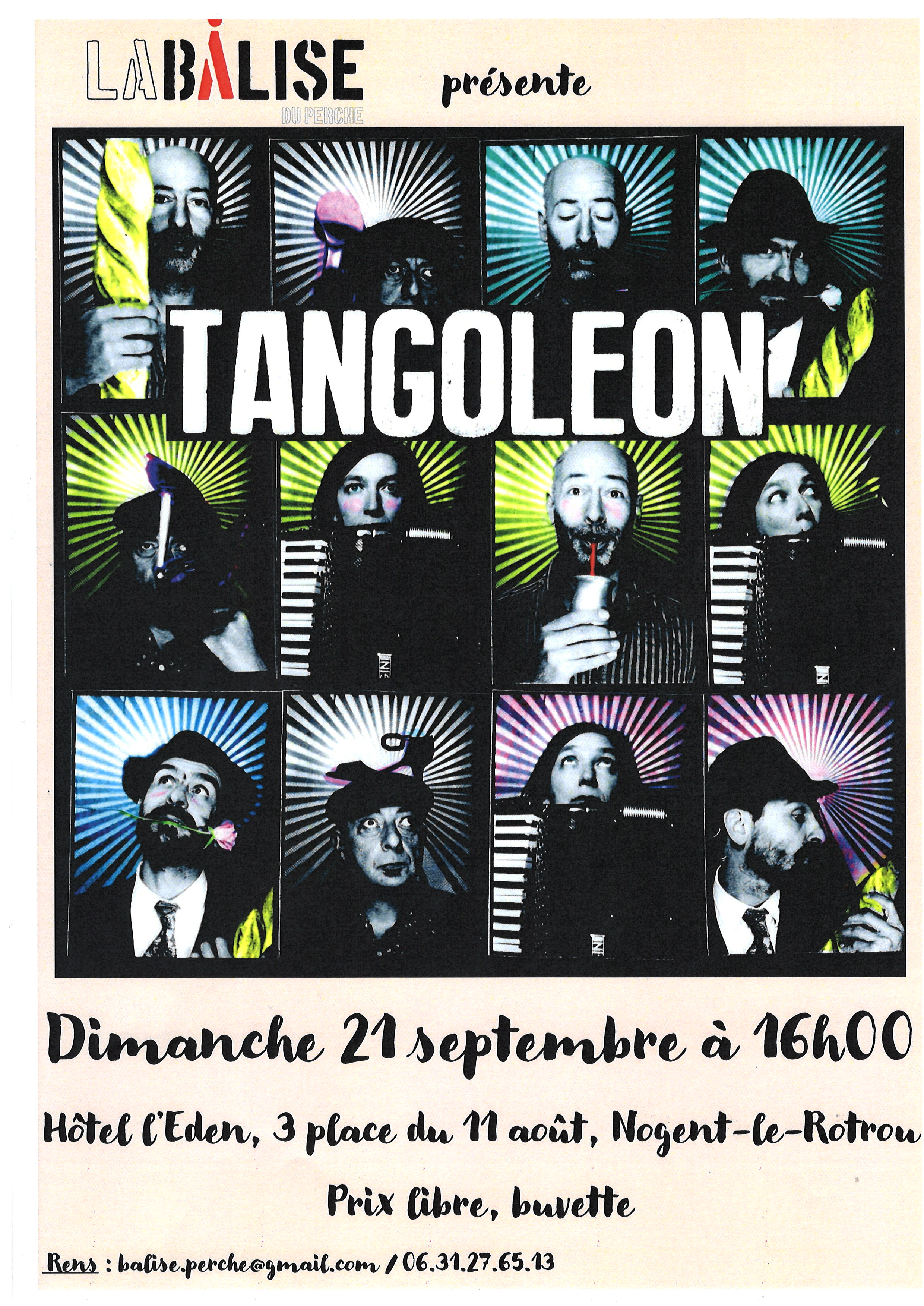 la CdC du Perche : CONCERT - TANGOLEON