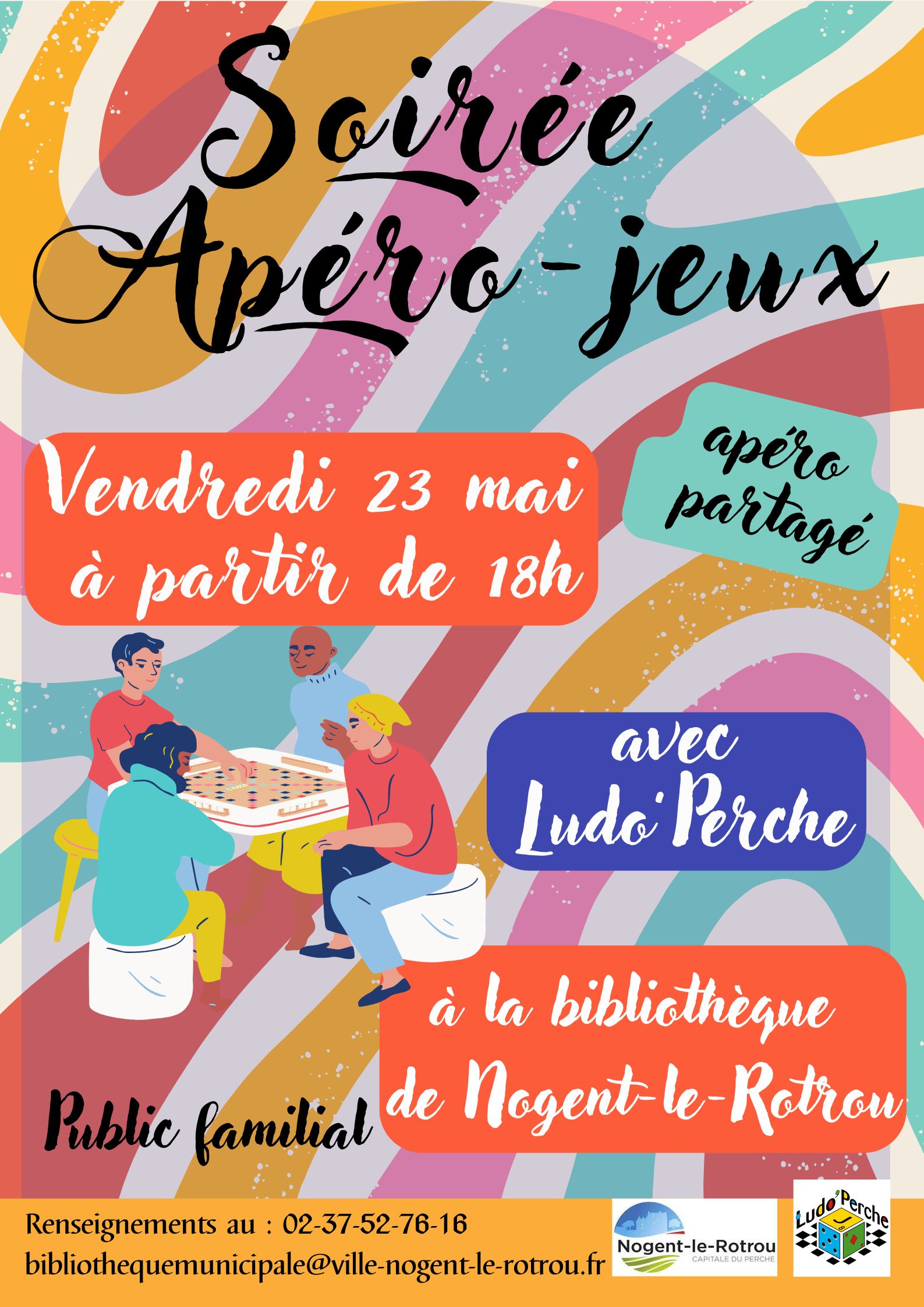 la CdC du Perche : Soirée Apéro-jeux