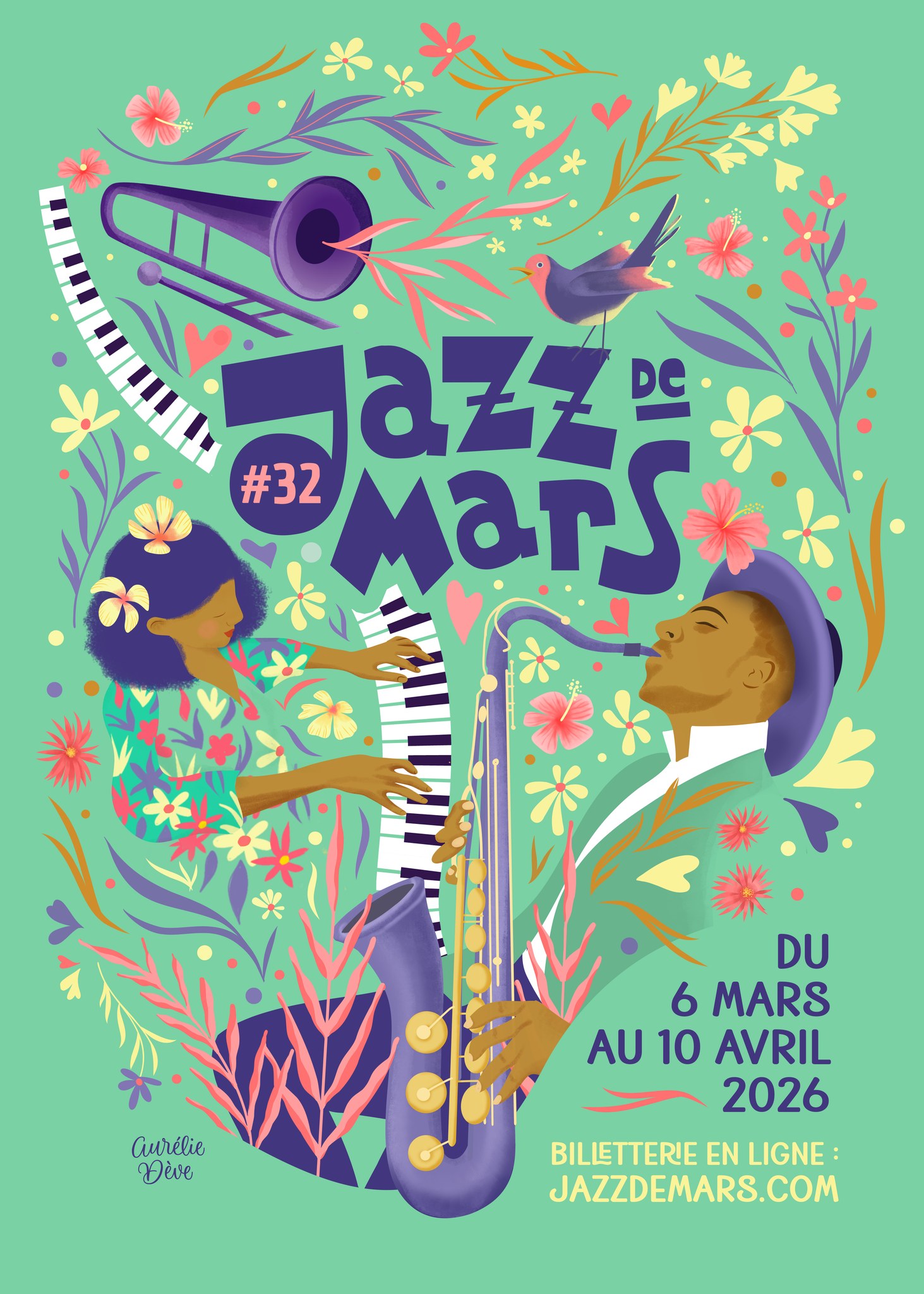 Festival Jazz de Mars : "Ludivine Issambourg 6tet feat Brian Jackson & première partie Zenyô"