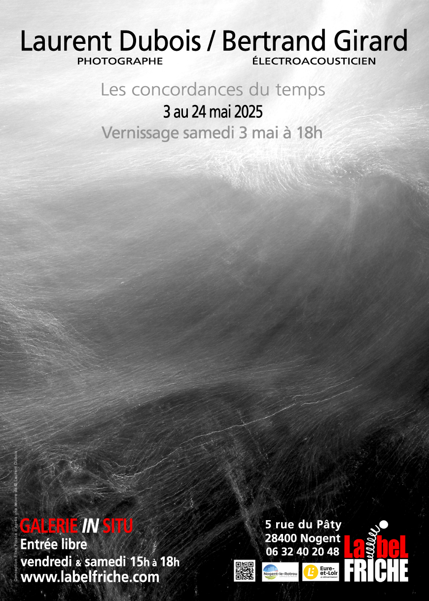 Exposition ~ Les concordances du temps - Laurent Dubois / Bertrand Girard