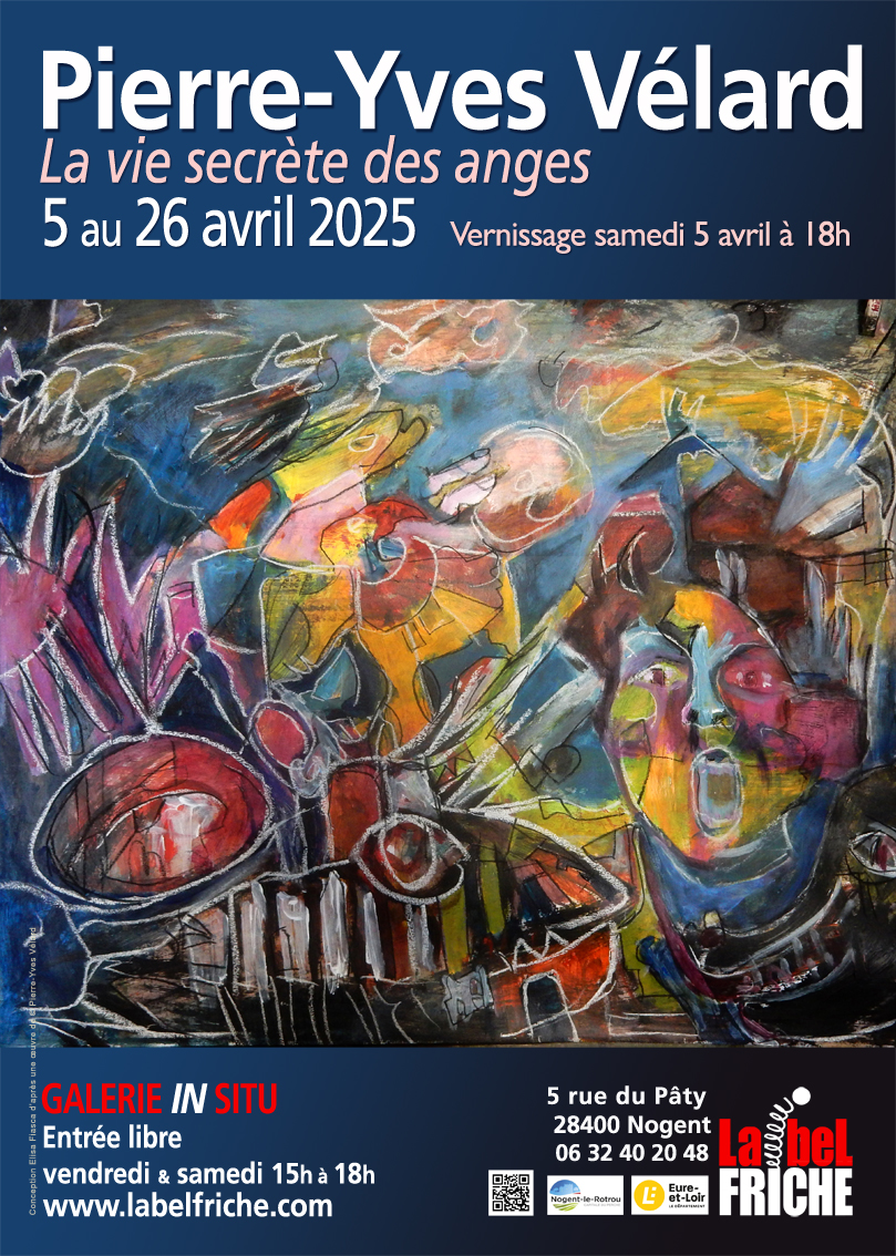 Exposition peinture ~ La vie secrète des Anges - Pierre-Yves Vélard